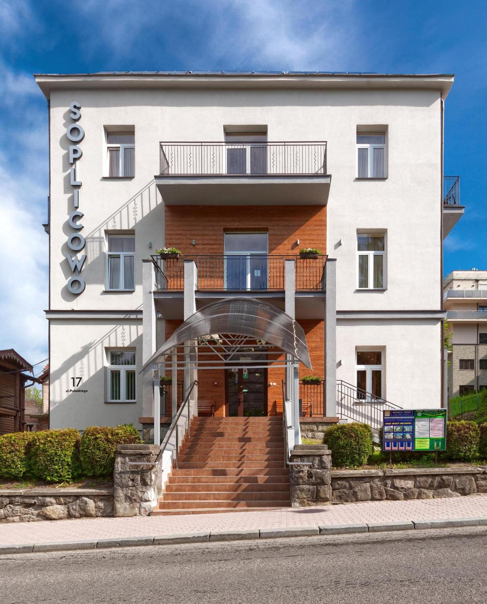 Soplicowo Otel Krynica Zdroj Dış mekan fotoğraf